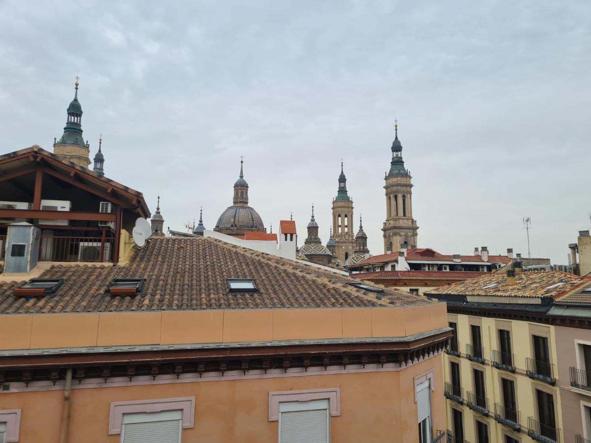Dos Torres Atico Abuhardillado En Calle Alfonso I ซาราโกซา ภายนอก รูปภาพ